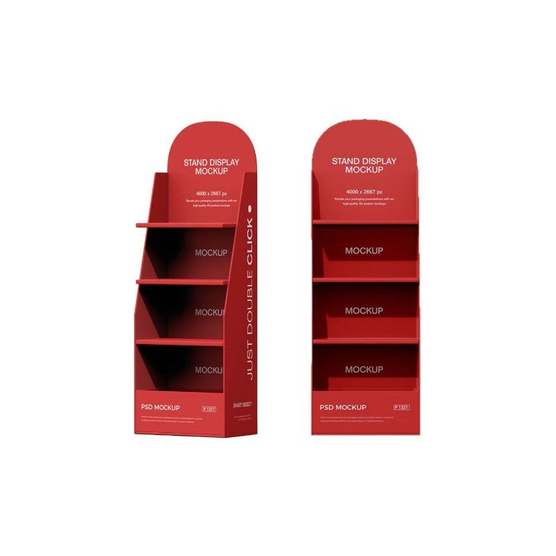 Cardboard Floor Display Case Study